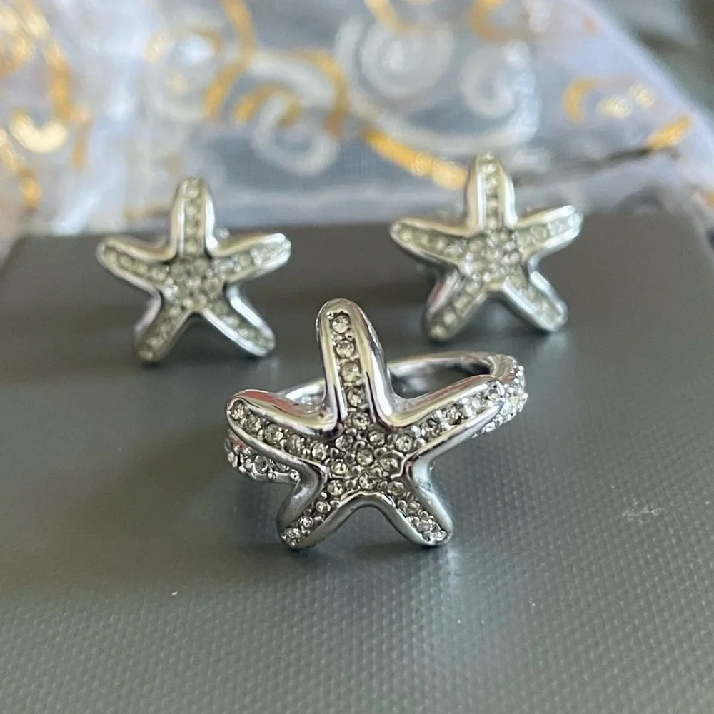 Earring & Ring Set - Picture 1 of 4